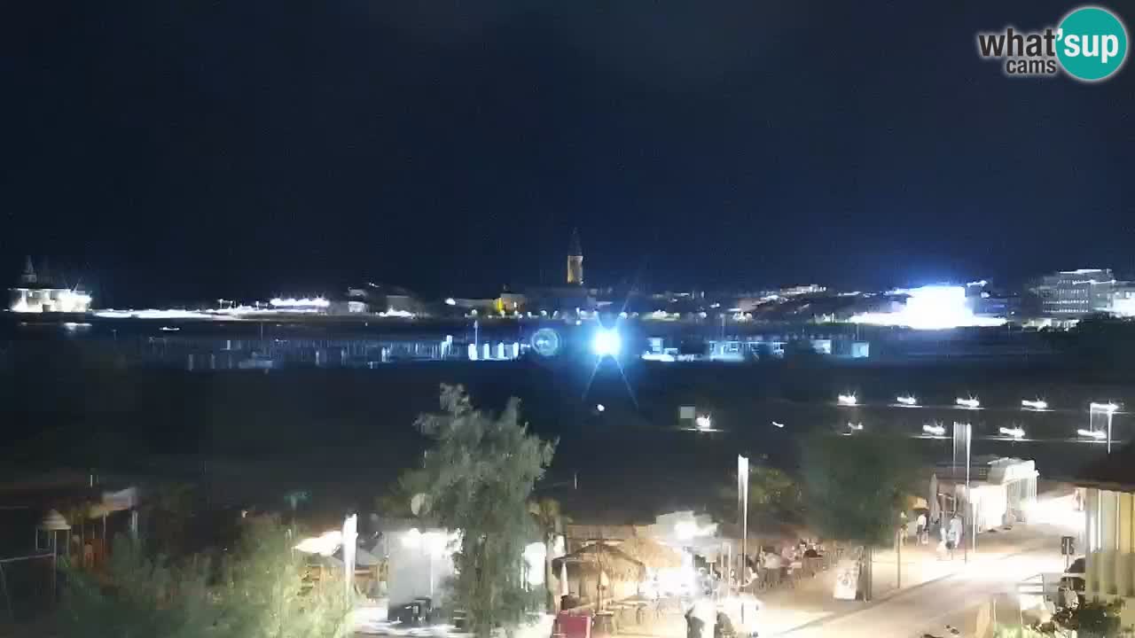 Caorle Oststrand webcam – Hotel Alexander – Levante