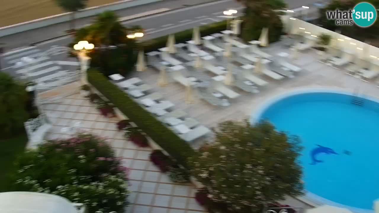 Caorle Oststrand webcam – Hotel Alexander – Levante