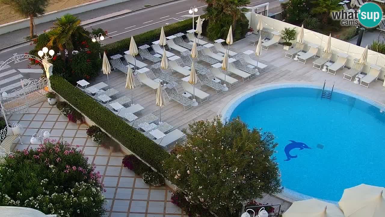 Caorle Oststrand webcam – Hotel Alexander – Levante