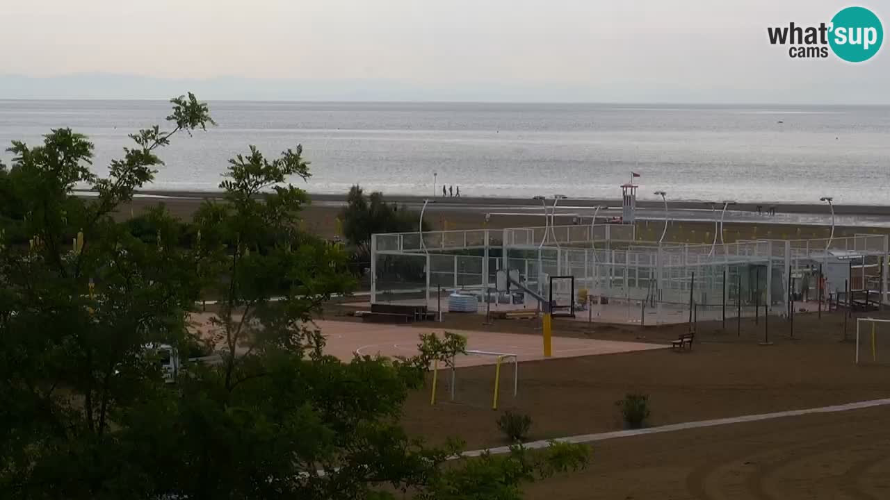 Caorle Oststrand webcam – Hotel Alexander – Levante