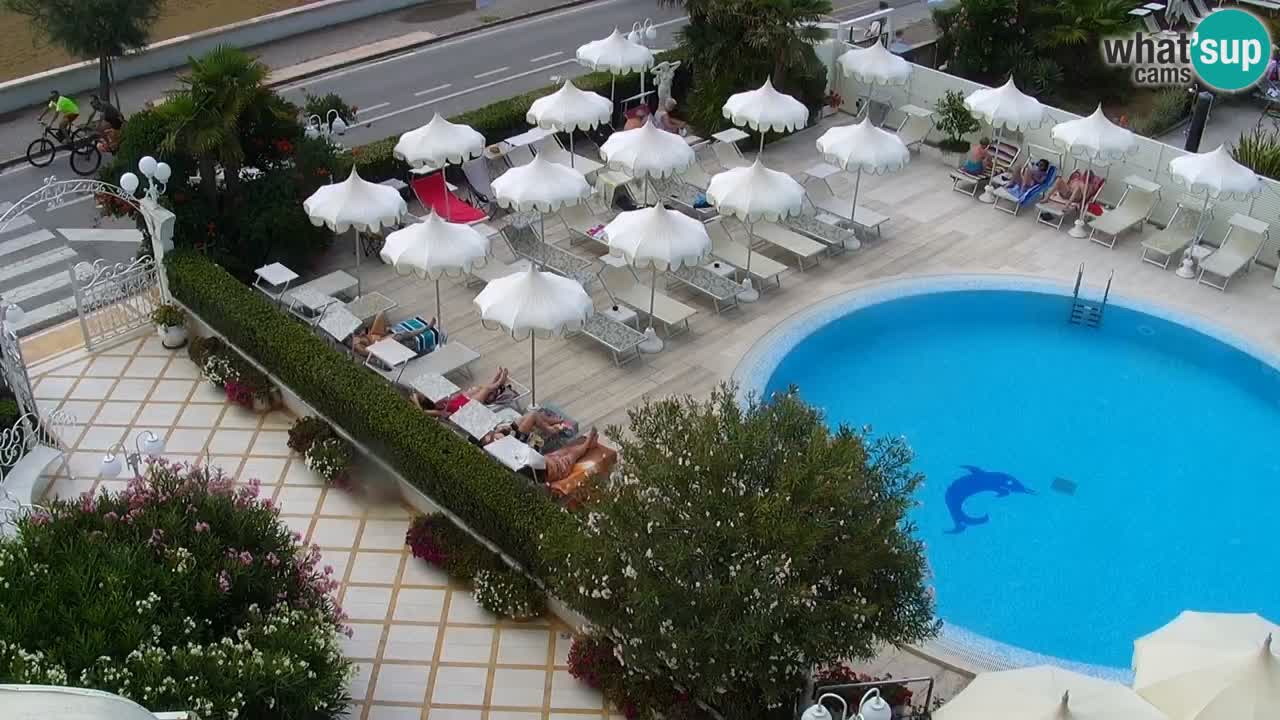 Caorle Plaža Levante spletna kamera – Hotel Alexander