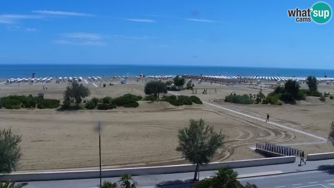 Caorle Levante beach webcam – Hotel Alexander