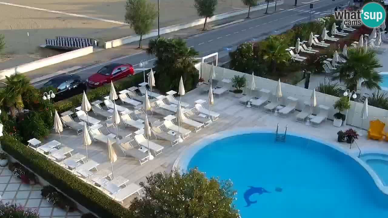 Caorle Oststrand webcam – Hotel Alexander – Levante