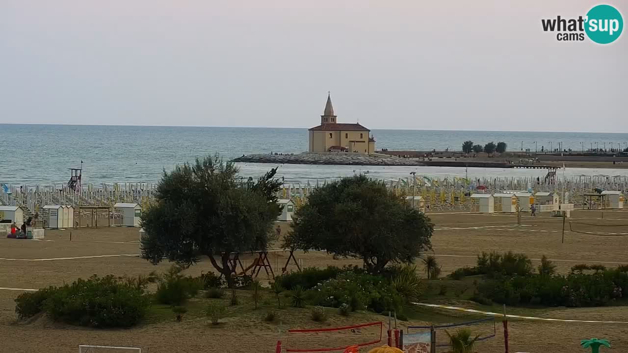 Caorle Levante beach webcam – Hotel Alexander