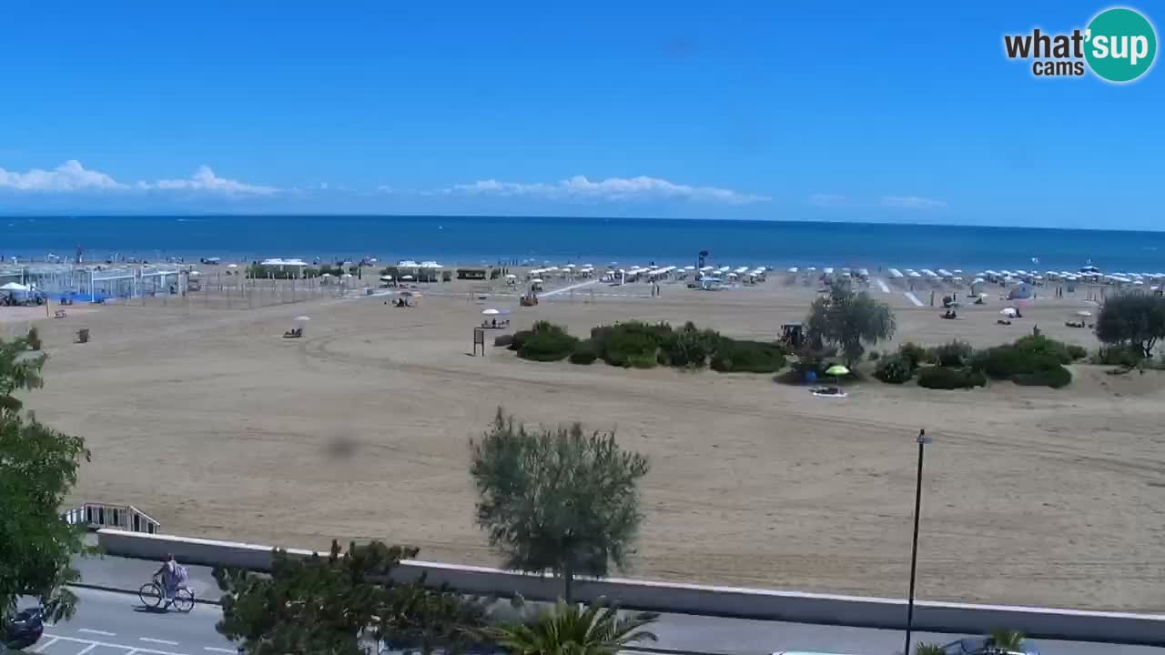 Caorle Oststrand webcam – Hotel Alexander – Levante