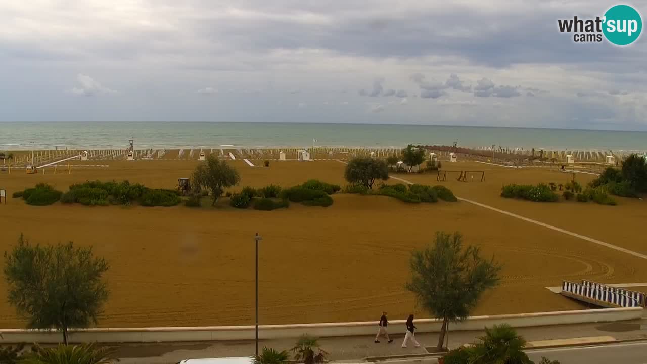 Caorle Levante beach webcam – Hotel Alexander