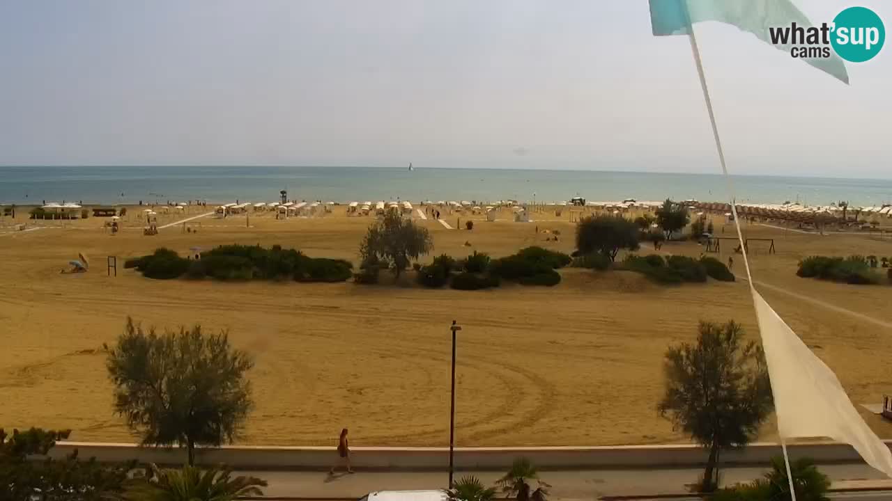 Caorle Oststrand webcam – Hotel Alexander – Levante