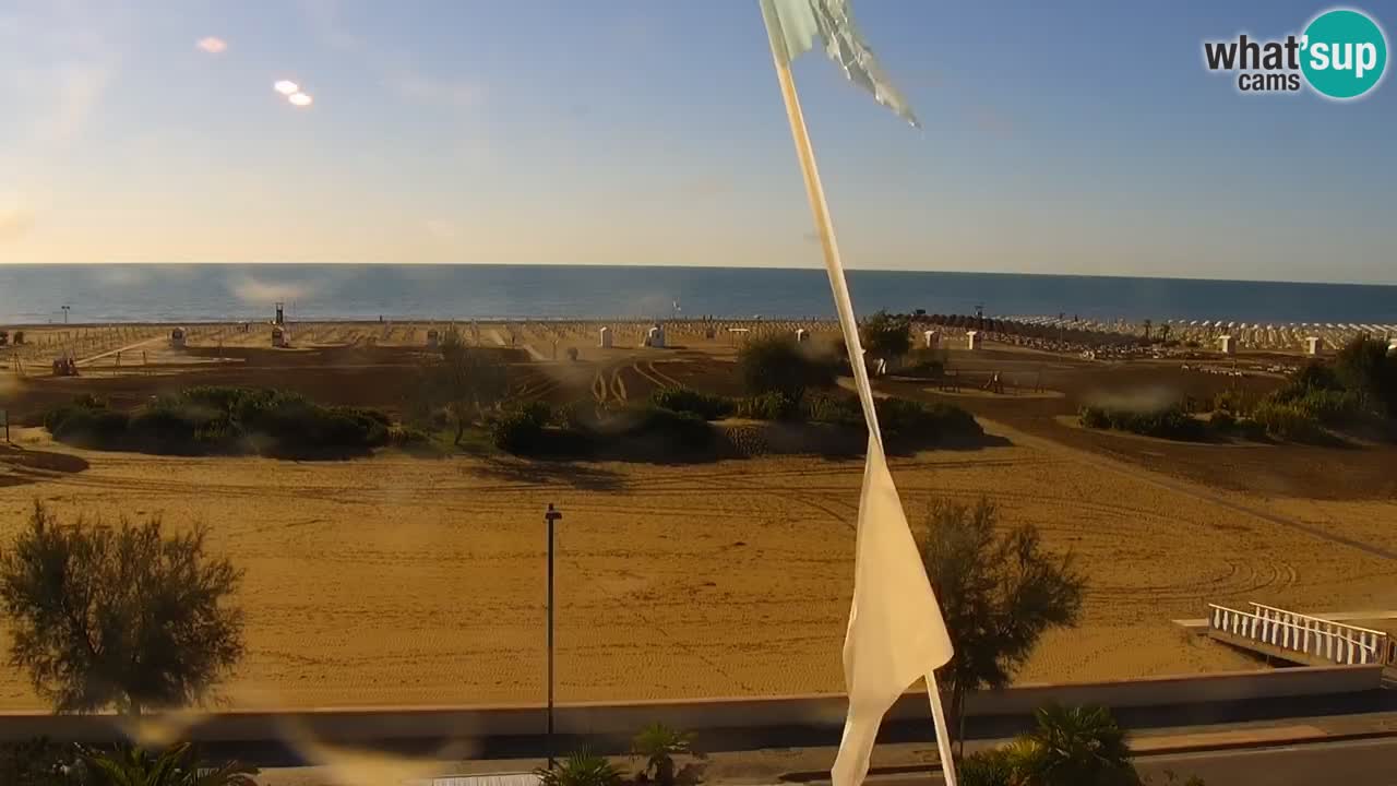 Caorle Oststrand webcam – Hotel Alexander – Levante