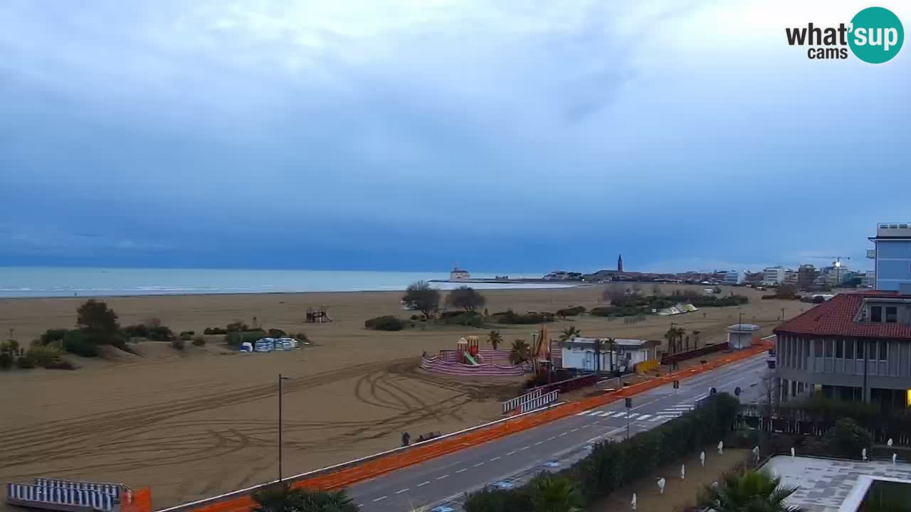 Caorle Oststrand webcam – Hotel Alexander – Levante