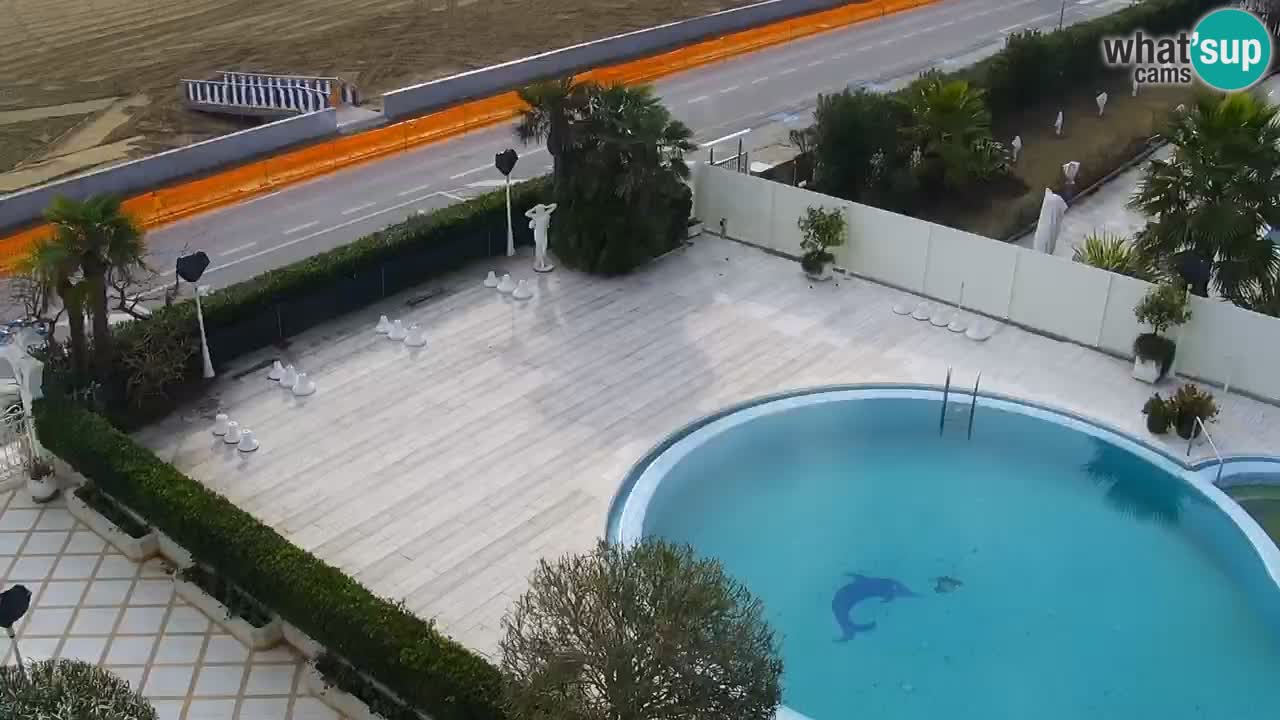 Caorle Oststrand webcam – Hotel Alexander – Levante
