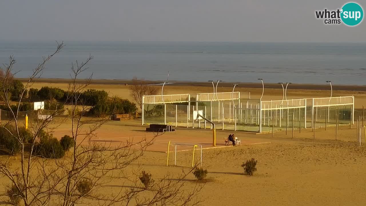 Caorle Oststrand webcam – Hotel Alexander – Levante