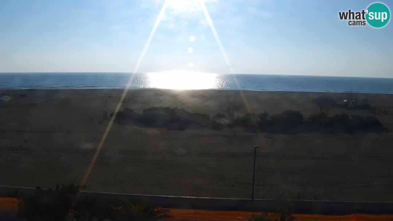 Caorle Levante beach webcam – Hotel Alexander