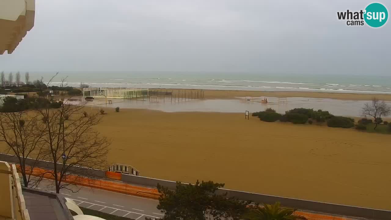 Caorle Levante beach webcam – Hotel Alexander