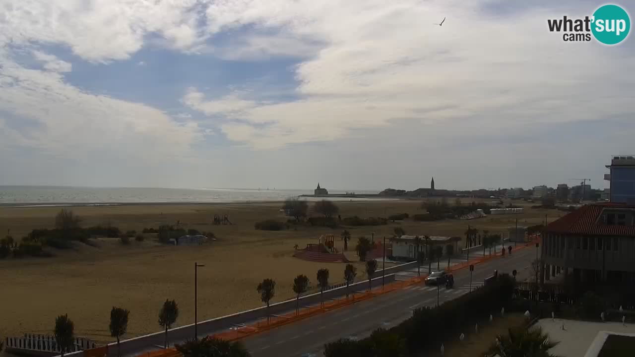 Caorle Oststrand webcam – Hotel Alexander – Levante