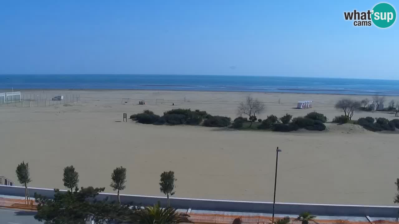 Caorle Oststrand webcam – Hotel Alexander – Levante