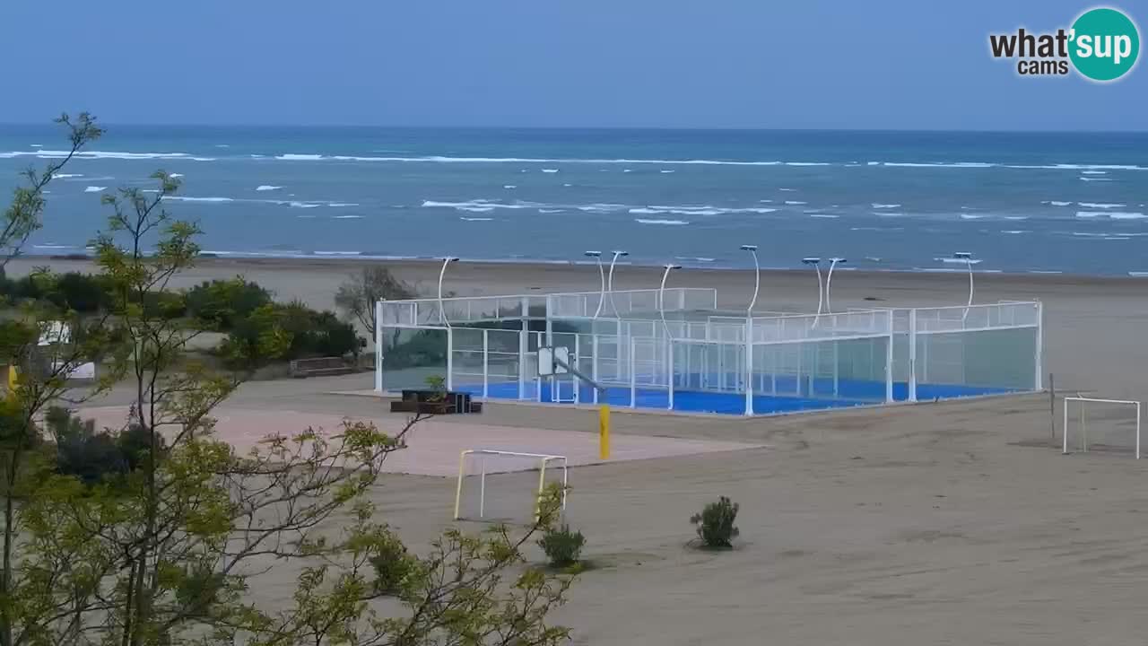 Caorle Oststrand webcam – Hotel Alexander – Levante