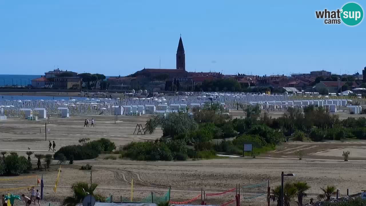 Caorle Levante beach webcam – Hotel Alexander