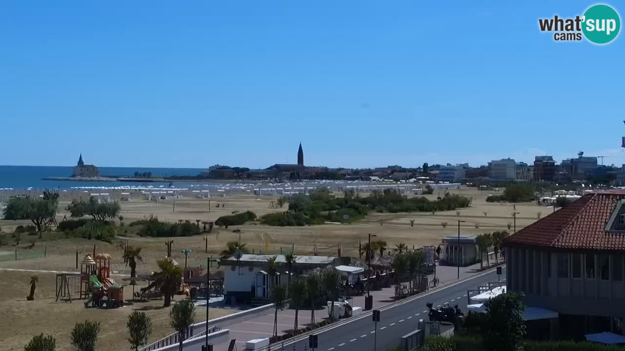 Caorle Levante beach webcam – Hotel Alexander
