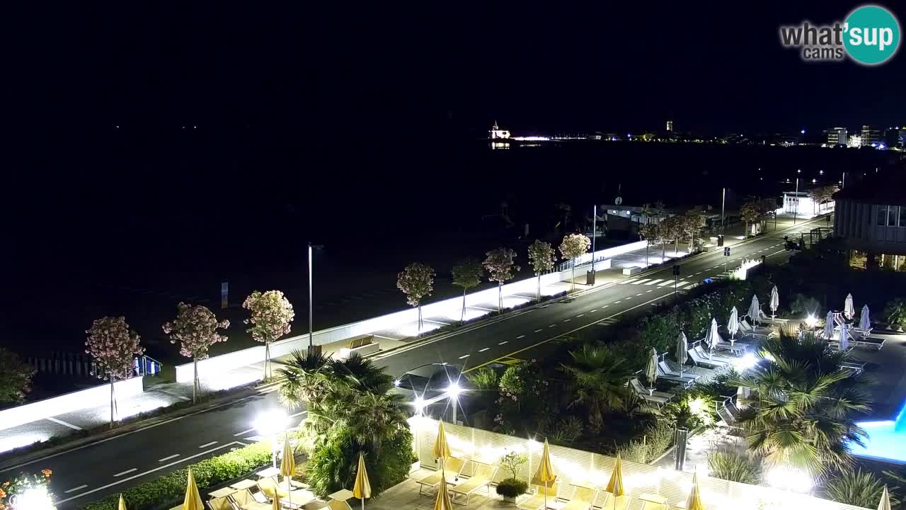 Caorle Levante beach webcam – Hotel Alexander