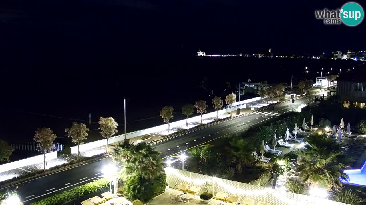 Caorle Levante beach webcam – Hotel Alexander