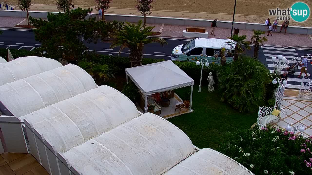 Caorle Oststrand webcam – Hotel Alexander – Levante