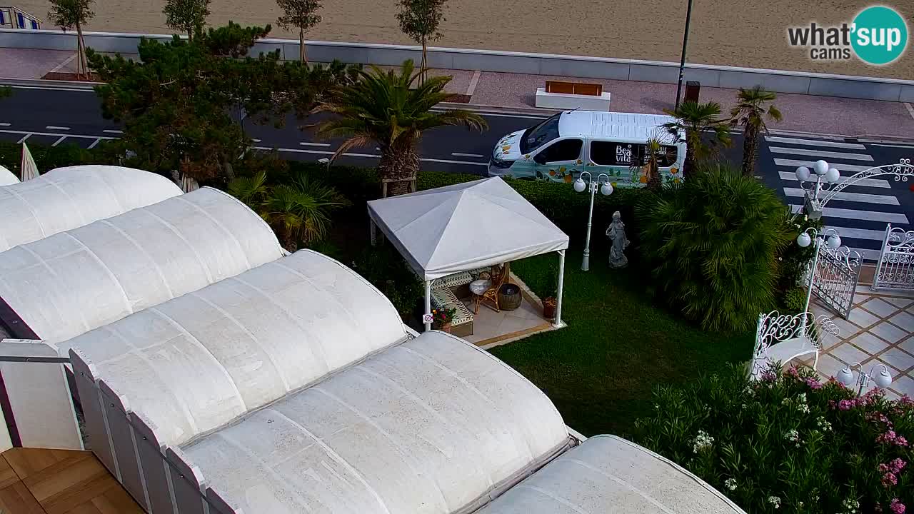 Caorle Oststrand webcam – Hotel Alexander – Levante