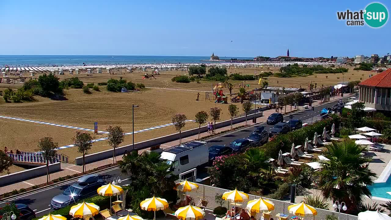 Caorle Plage Levante livecam – Hotel Alexander