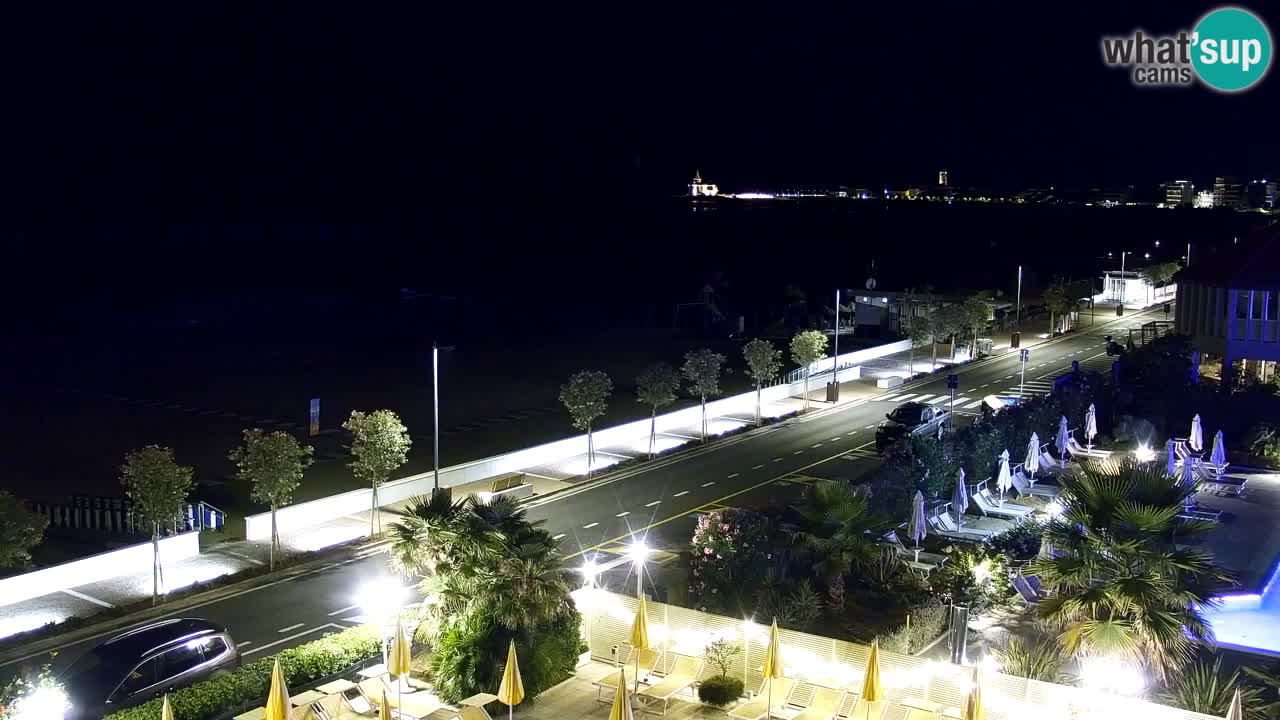 Caorle Levante beach webcam – Hotel Alexander