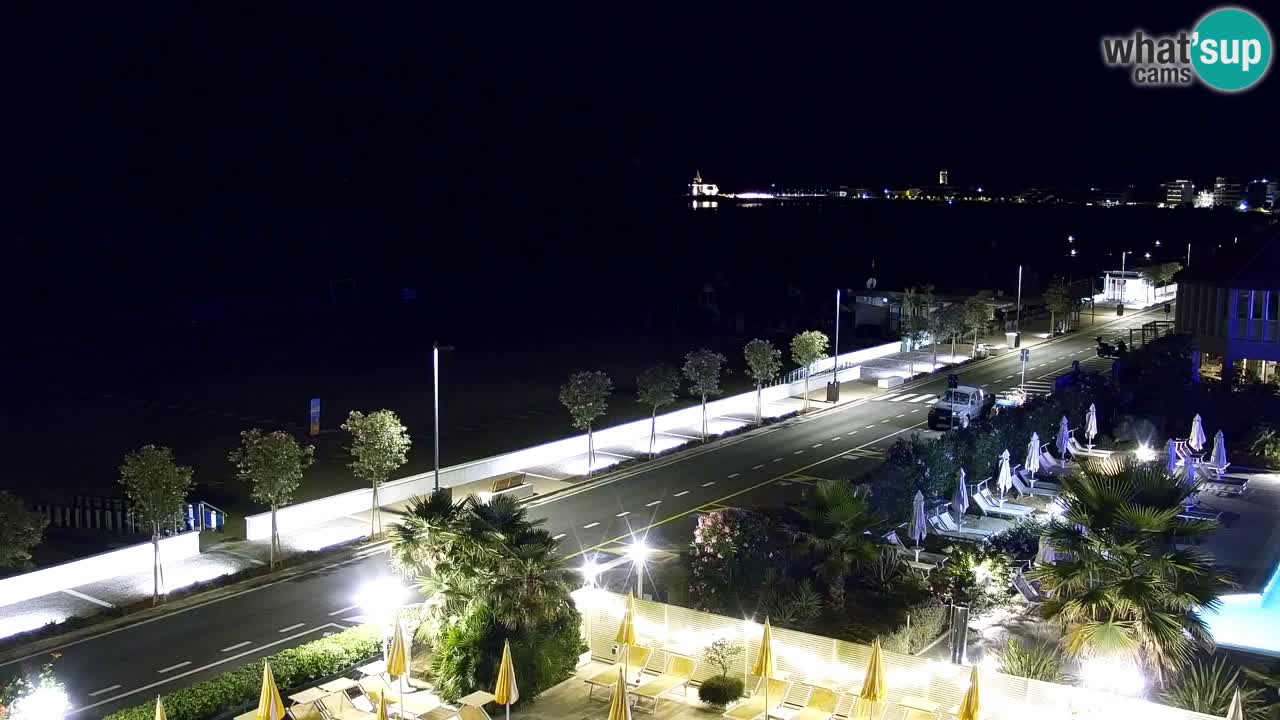 Caorle Levante beach webcam – Hotel Alexander