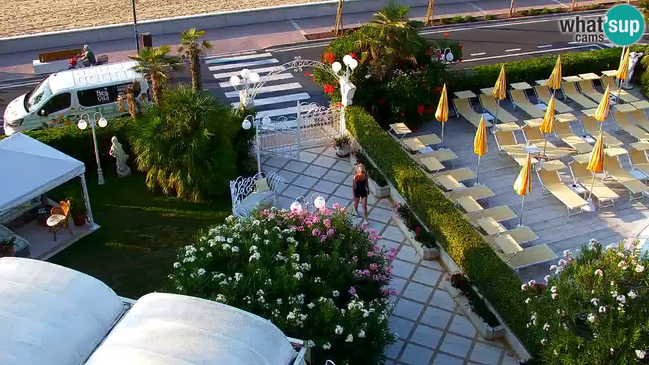 Caorle Oststrand webcam – Hotel Alexander – Levante