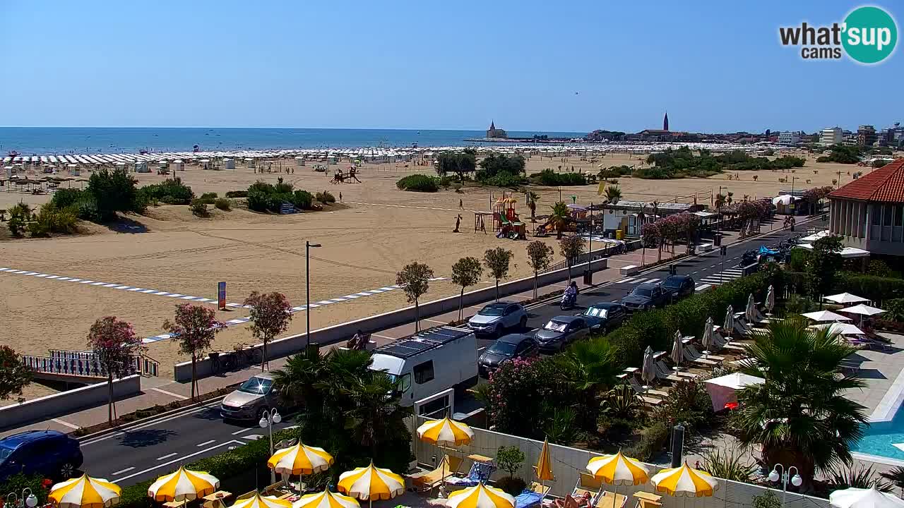 Caorle Levante beach webcam – Hotel Alexander