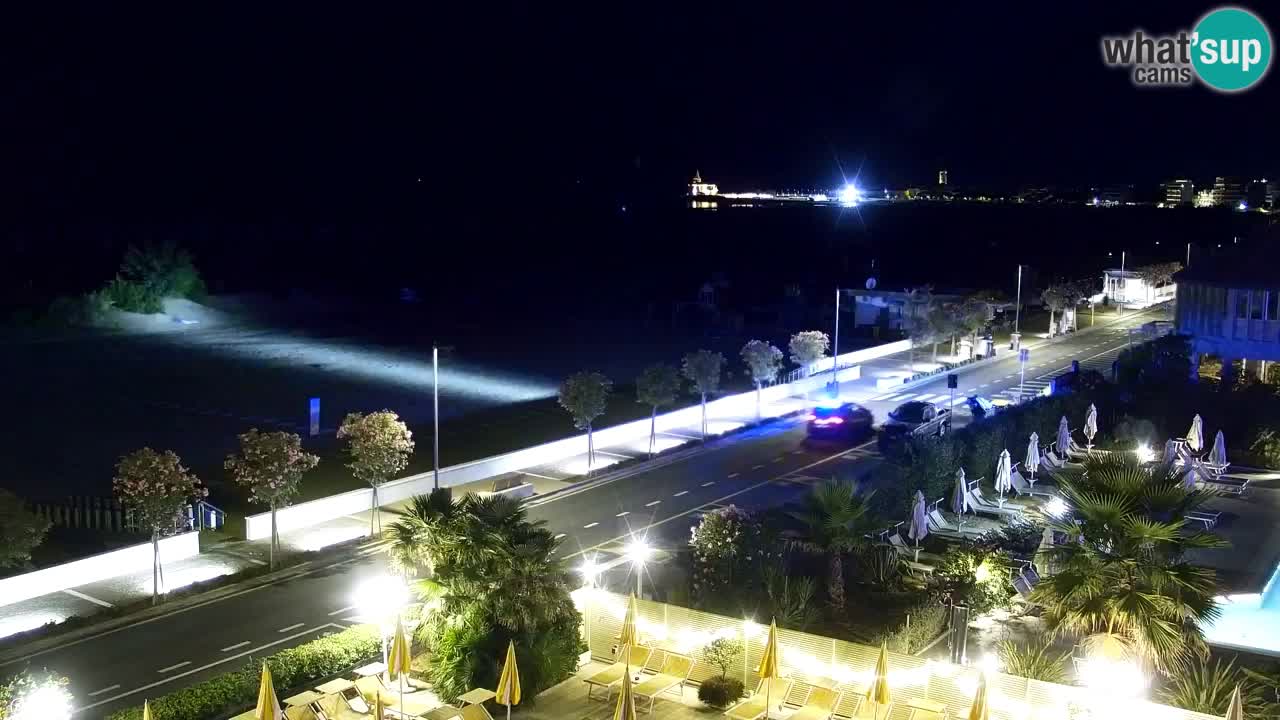 Caorle Levante beach webcam – Hotel Alexander
