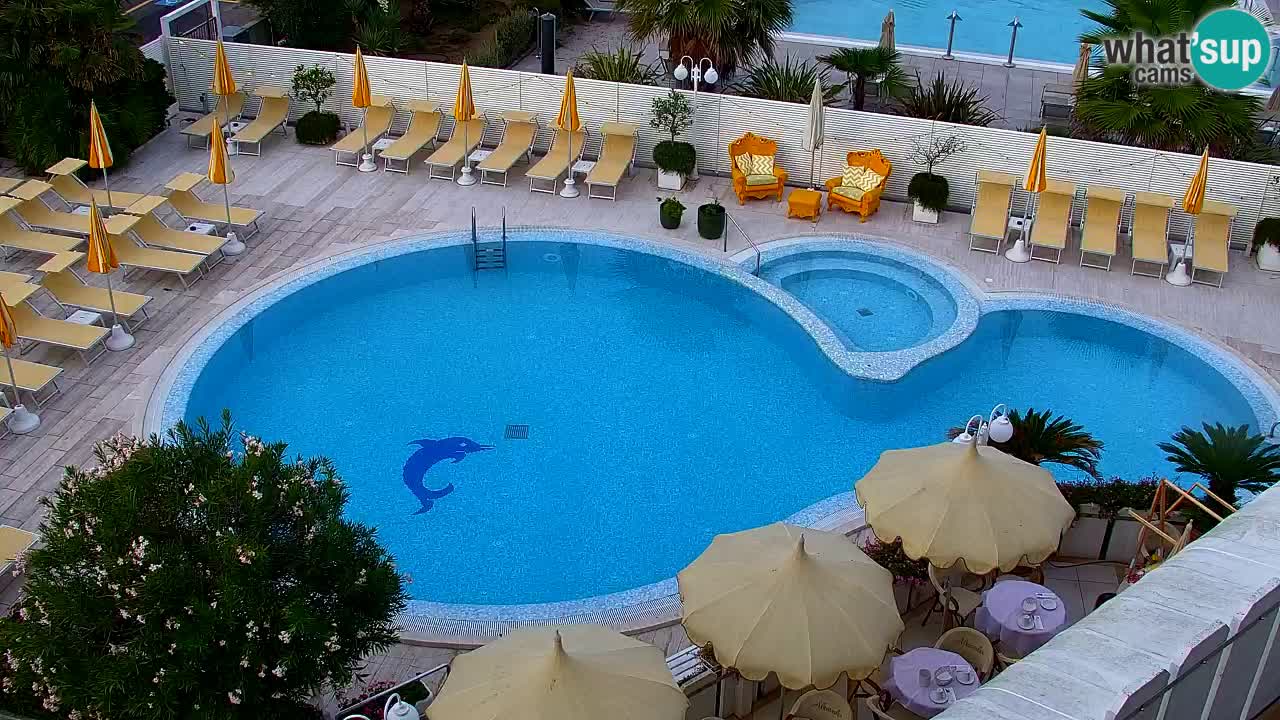 Caorle Plaža Levante spletna kamera – Hotel Alexander