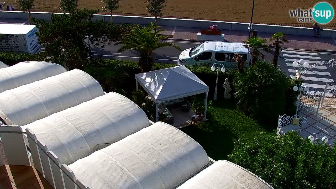 Caorle Levante beach webcam – Hotel Alexander
