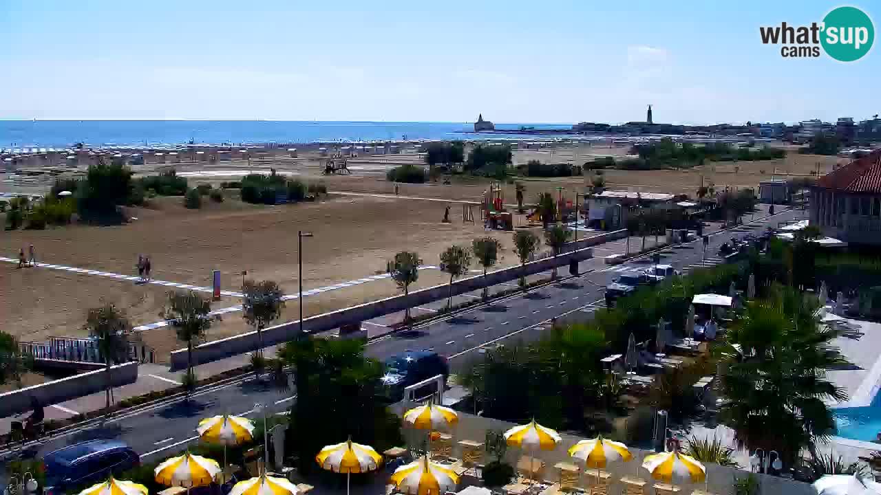 Webcam spiaggia Levante – Hotel Alexander Caorle