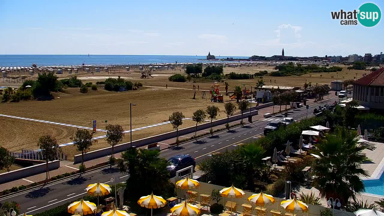 Caorle Oststrand webcam – Hotel Alexander – Levante