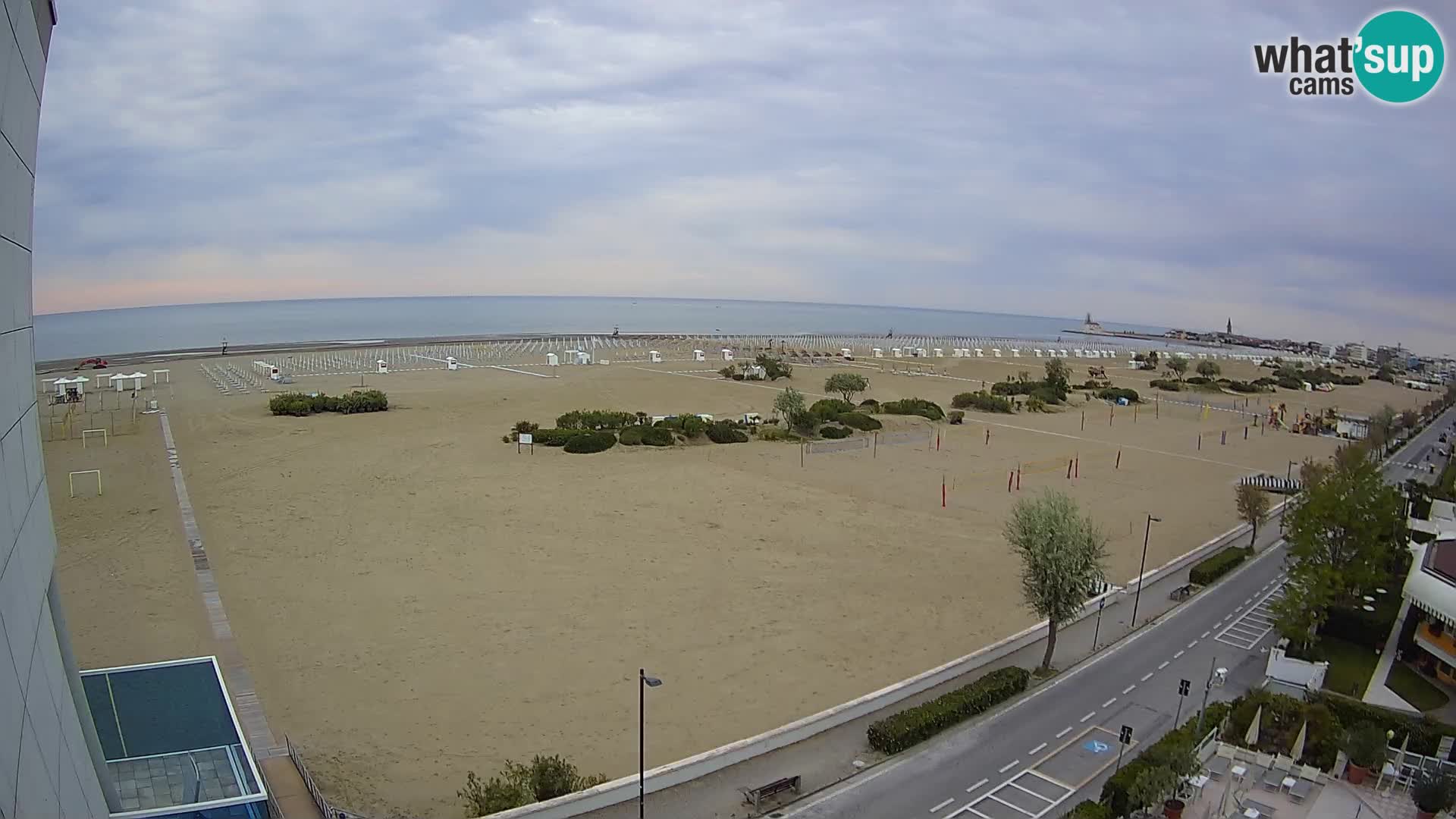 Hotel Panoramic en vivo Caorle playa Levante webcam – Italia