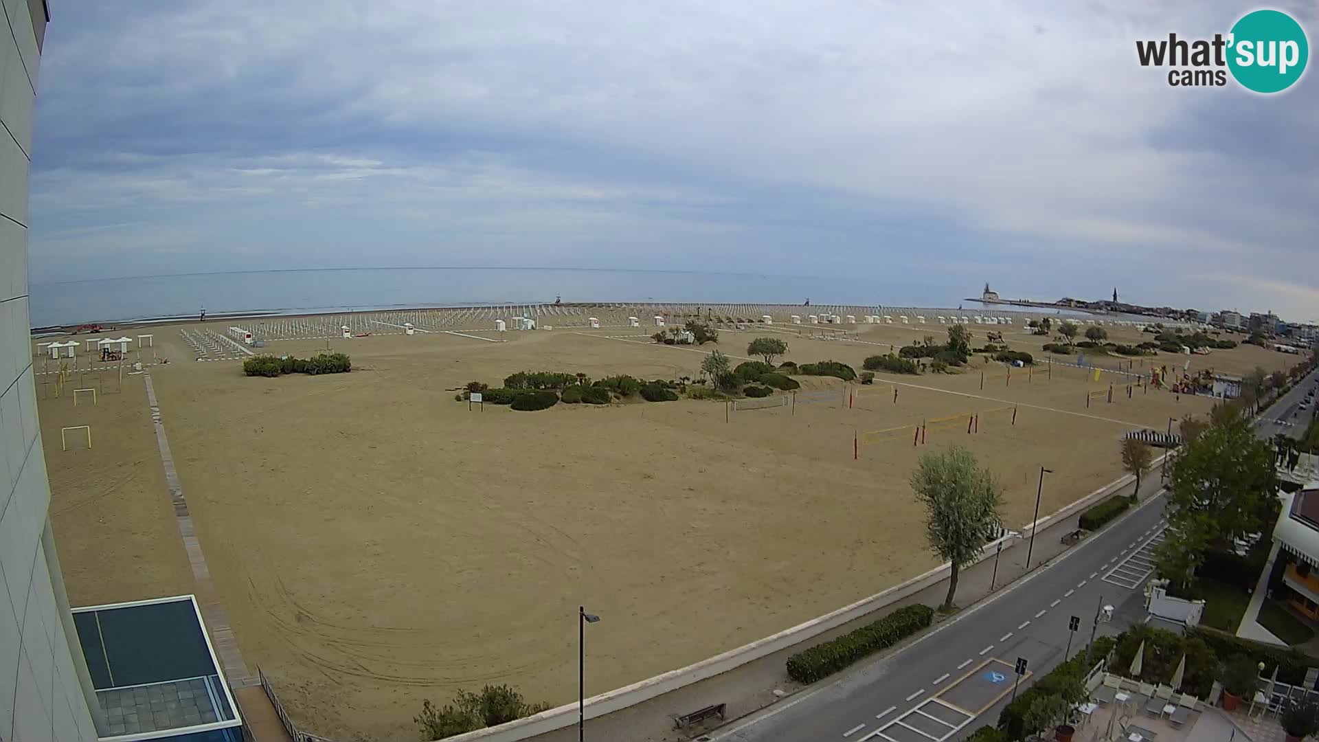 Hotel Panoramic en vivo Caorle playa Levante webcam – Italia