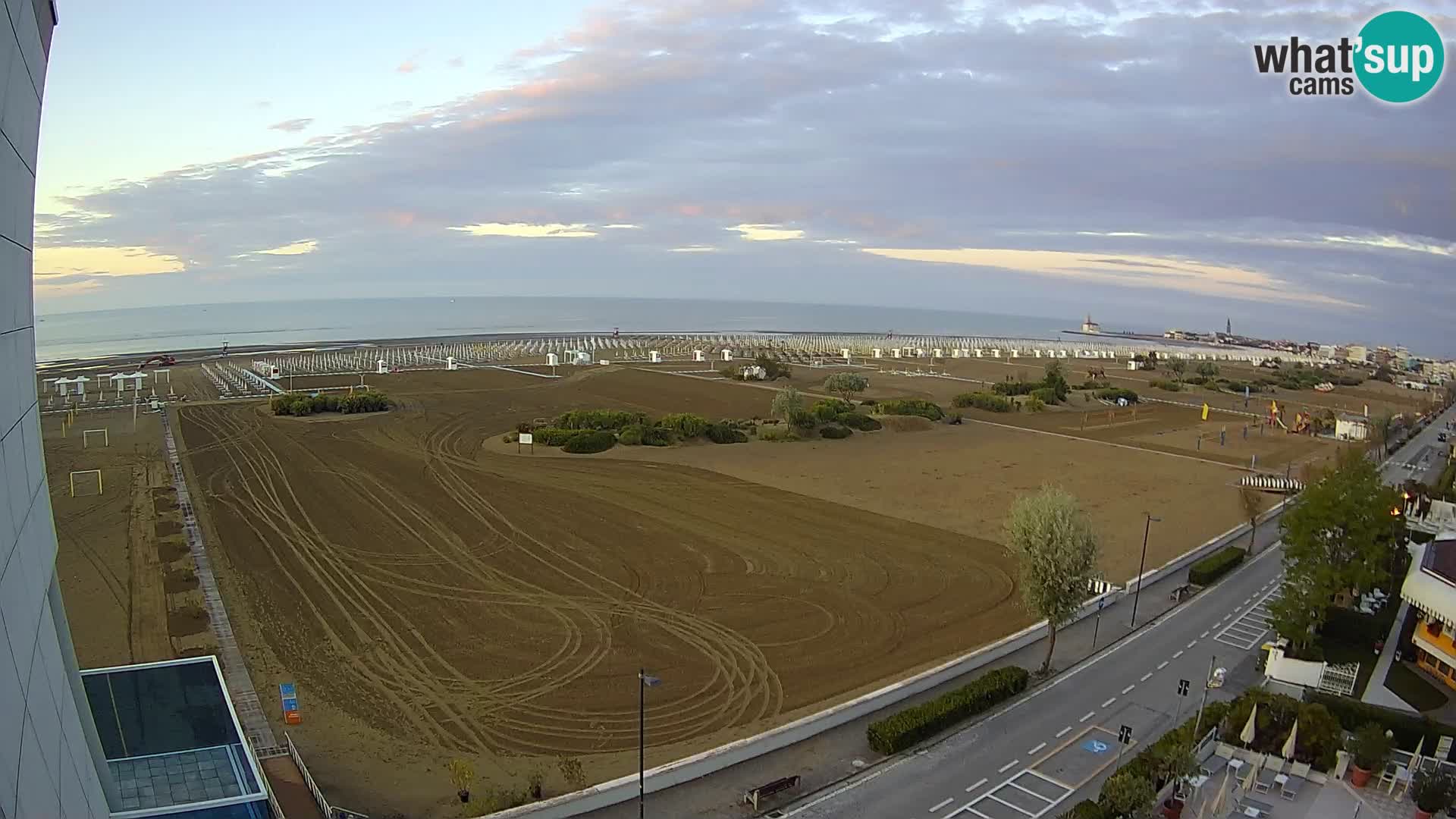 Hotel Panoramic Live view Caorle beach Levante webcam – Italy
