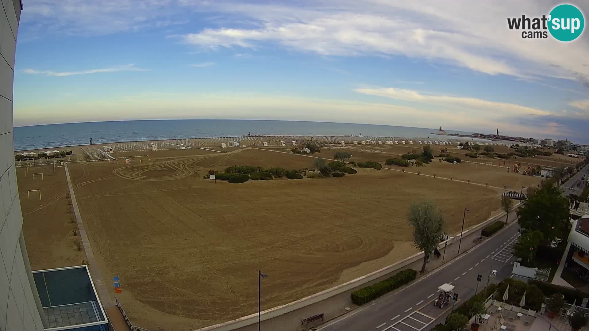 Hotel Panoramic u živo Caorle plaža Levante web kamera – Italija