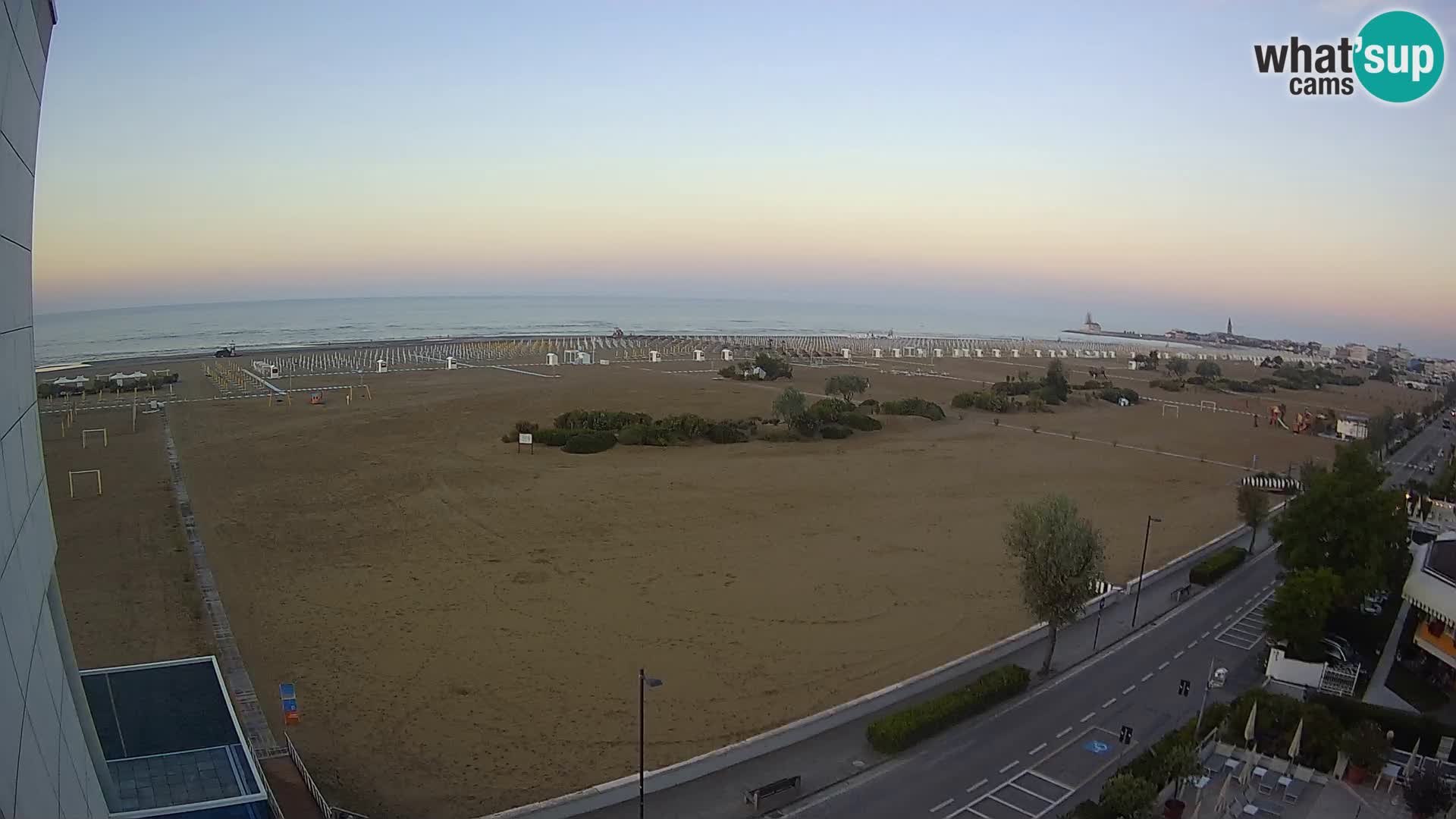 Hotel Panoramic Live view Caorle beach Levante webcam – Italy