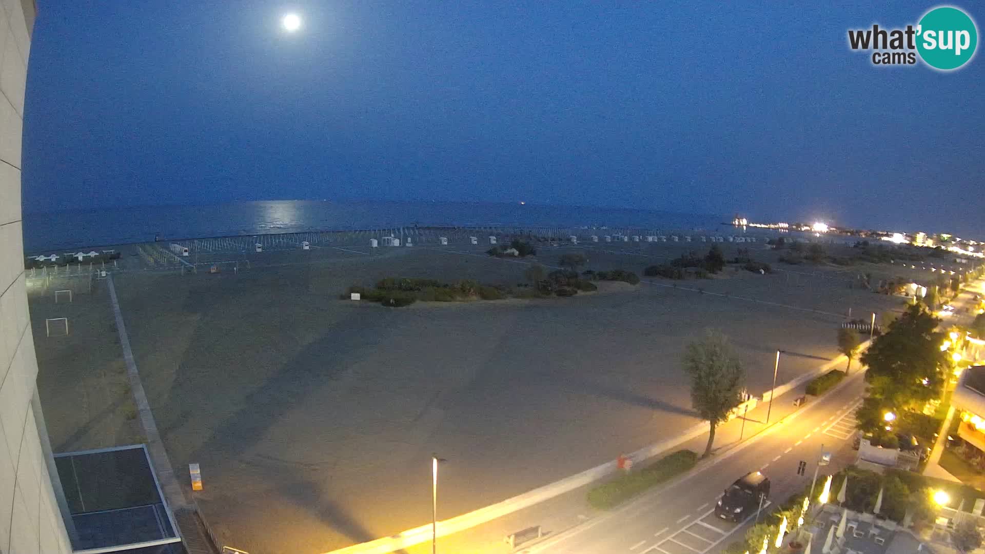 Hotel Panoramic dal vivo Caorle spiaggia Levante webcam