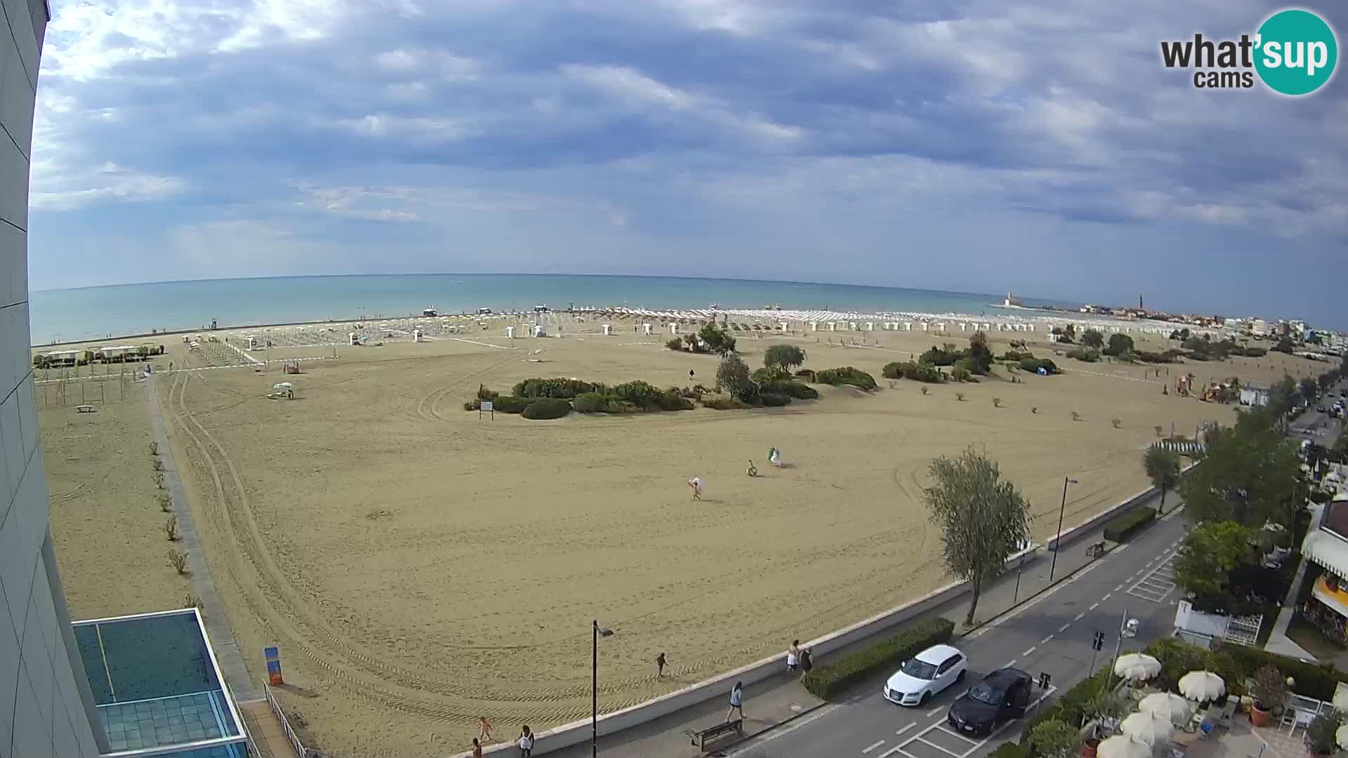 Hotel Panoramic Live view Caorle beach Levante webcam – Italy