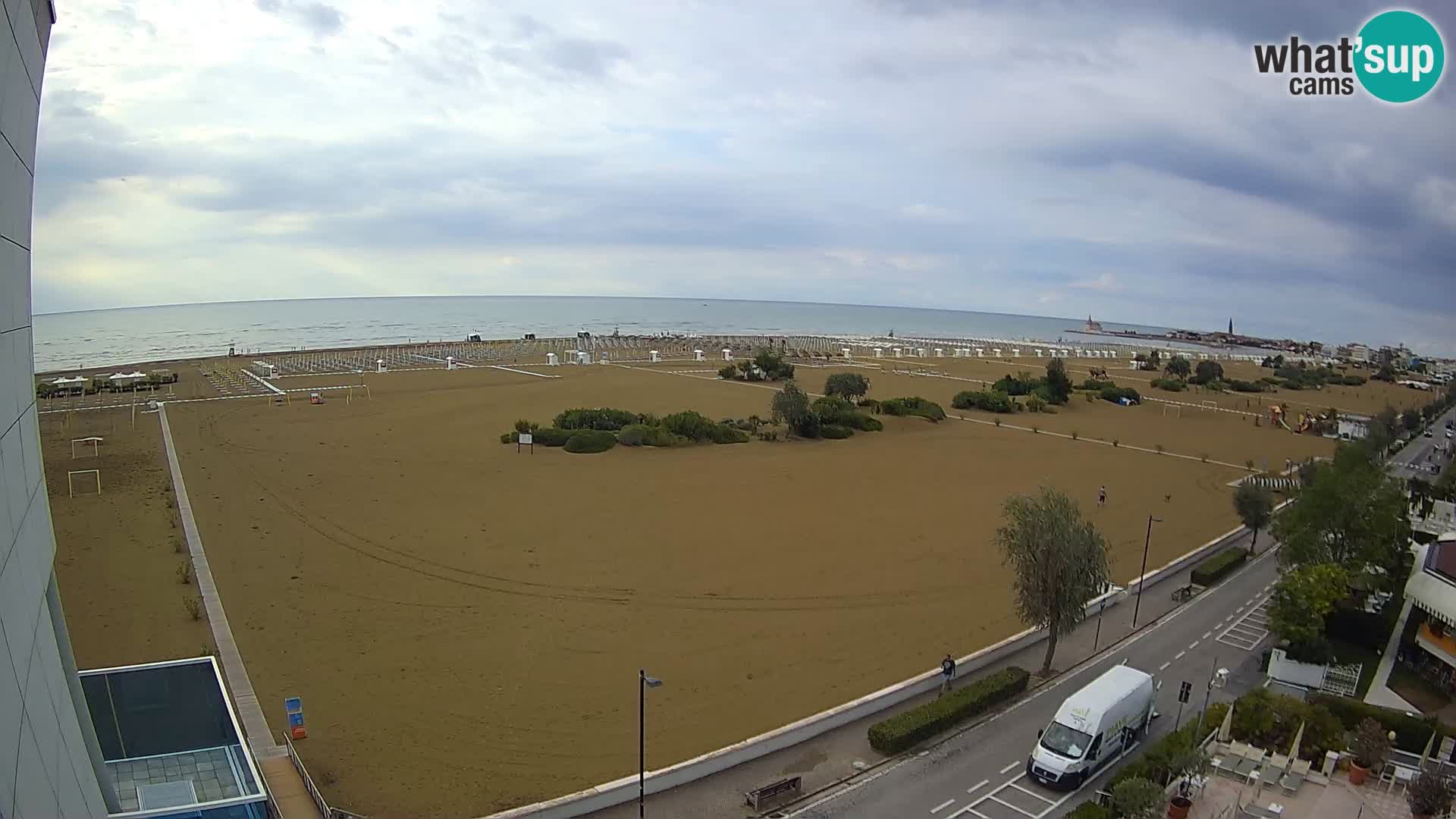 Hotel Panoramic dal vivo Caorle spiaggia Levante webcam