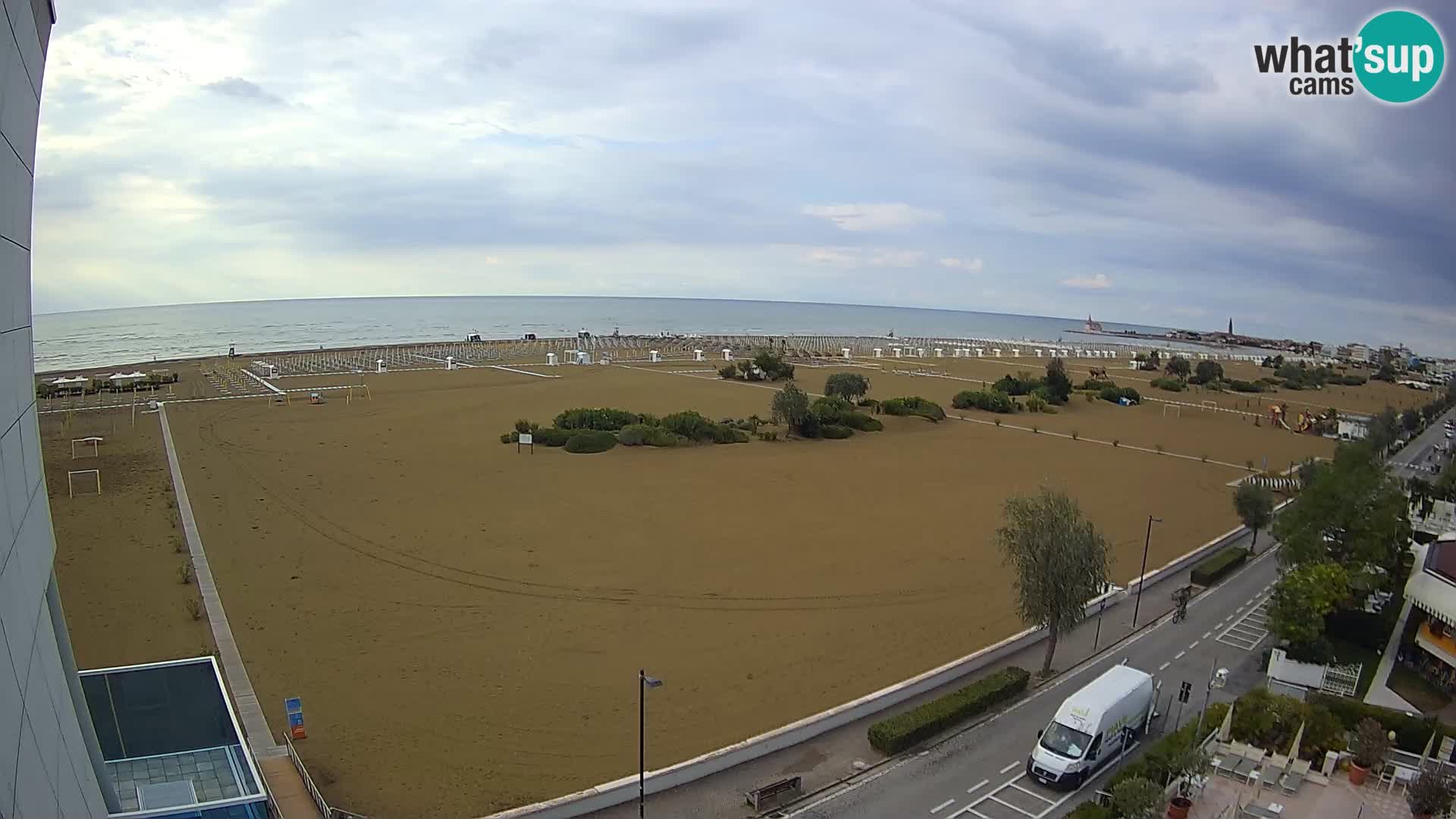 Hotel Panoramic dal vivo Caorle spiaggia Levante webcam