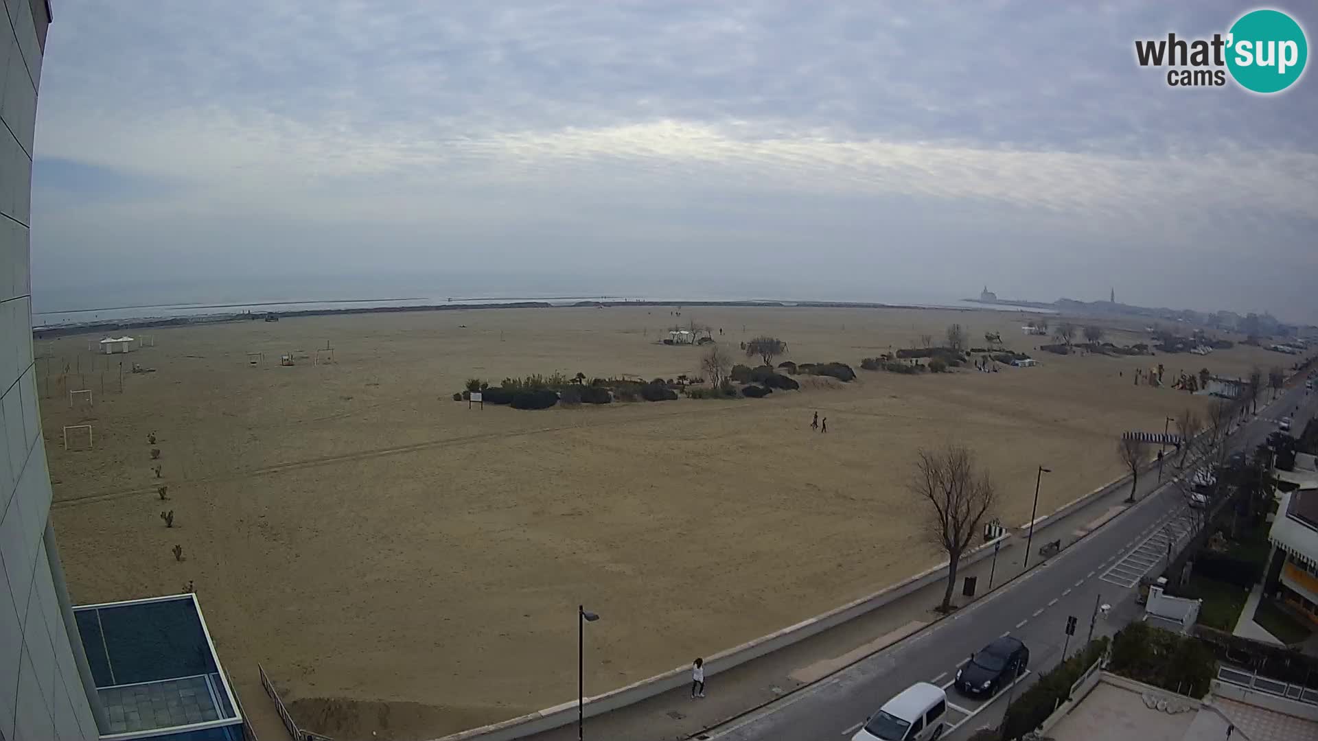 Hotel Panoramic v živo Caorle plaža Levante spletna kamera – Italija