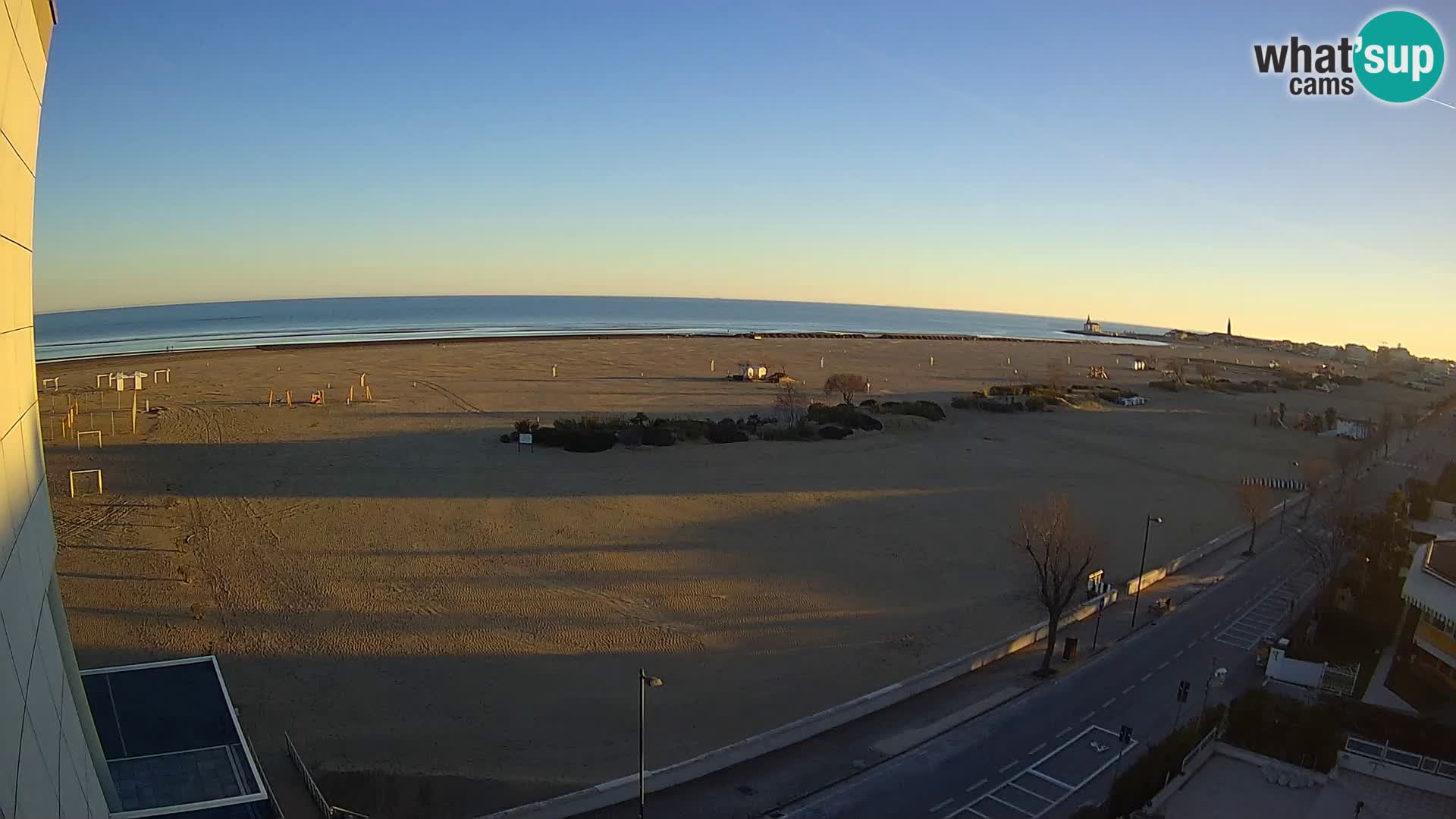 Hotel Panoramic u živo Caorle plaža Levante web kamera – Italija