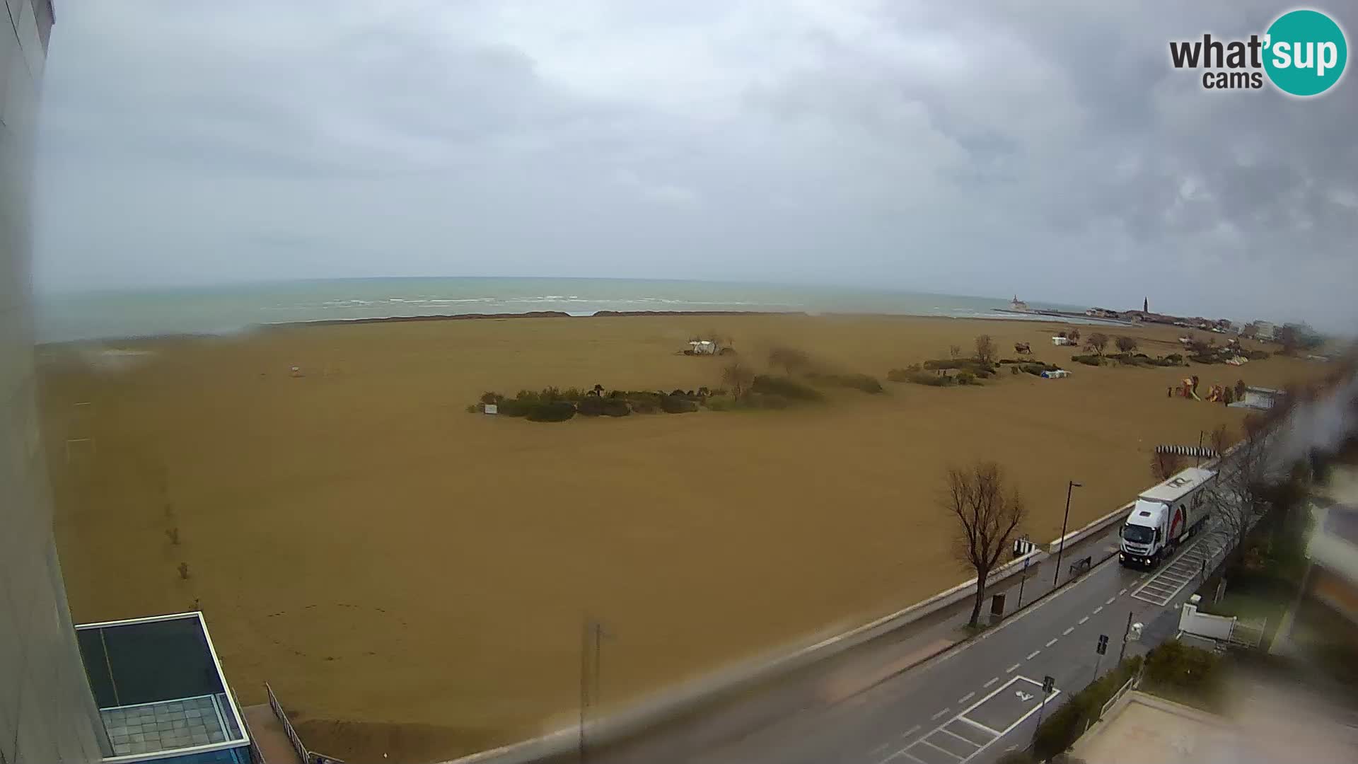 Hotel Panoramic Live view Caorle beach Levante webcam – Italy