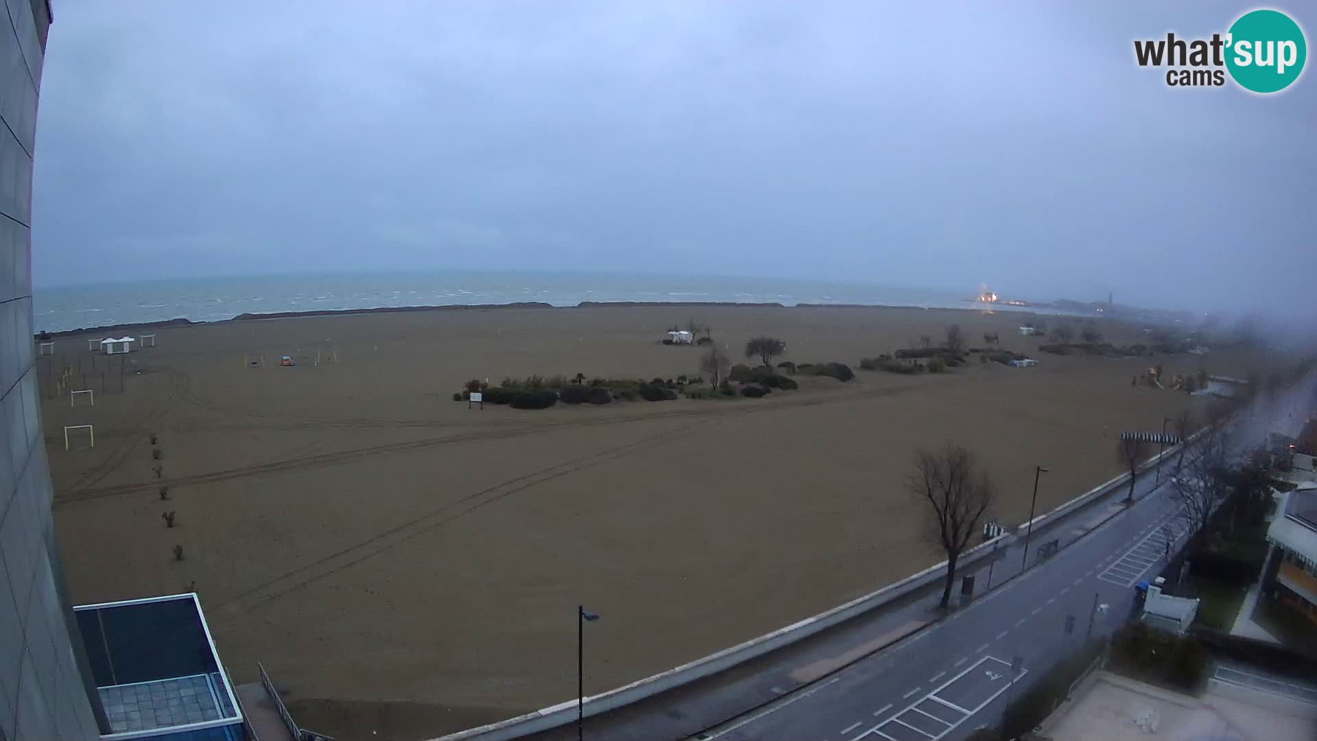 Hotel Panoramic v živo Caorle plaža Levante spletna kamera – Italija