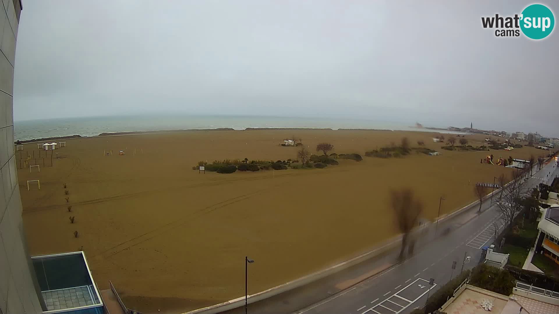 Hotel Panoramic v živo Caorle plaža Levante spletna kamera – Italija